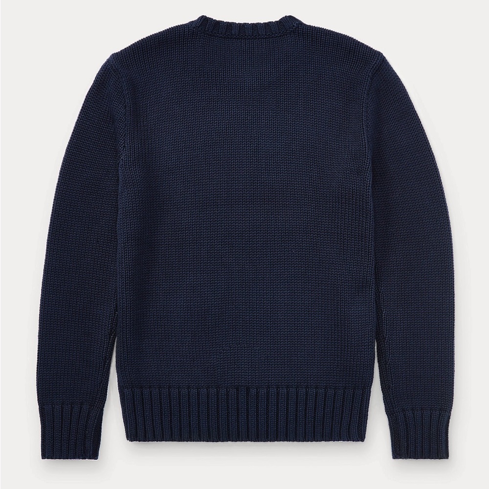 Polo Ralph Lauren Iconic Flag Sweater Navy BRAND NEW - Picture 2 of 4